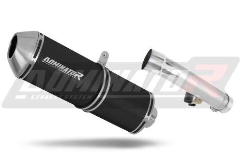 scarico silenziatore DOMINATOR OVR nero adatto alla moto Honda CBR 600 F2 / F3 1991 - 1998