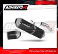exhaust muffler DOMINATOR homologated road legal OVR BLACK fits to Honda CB 600F HORNET PC41 2007  2013 3