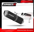 scarico silenziatore DOMINATOR OVR nero adatto alla moto Honda CB 600F HORNET 2003 - 2006