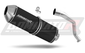 Honda CB 600F HORNET 1998 - 2002 Terminale di Scarico Marmitta Silenziatore OVR NERO + dB killer