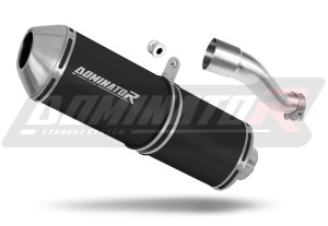 Honda CB 500 X 2017 - 2019  Terminale di Scarico Marmitta Silenziatore OVR NERO + dB killer