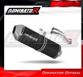 scarico silenziatore DOMINATOR OVR nero adatto alla moto Honda CB 500 F 2016 - 2019 3