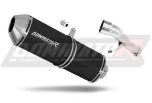 Honda CB 500 1993 - 2003  Terminale di Scarico Marmitta Silenziatore OVR NERO + dB killer