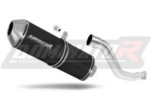 Honda XR 125 L 2003 - 2013 Terminale di Scarico Marmitta Silenziatore OVR NERO + dB killer