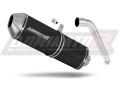 scarico silenziatore DOMINATOR OVR nero adatto alla moto Honda XL 125 V VARADERO 2001 - 2006 3