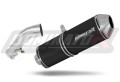 scarico silenziatore DOMINATOR OVR nero adatto alla moto BMW R1200RT 2004 - 2009