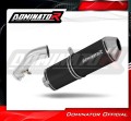 scarico silenziatore DOMINATOR OVR nero adatto alla moto BMW R1200R 2006 - 2009