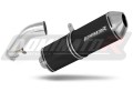 scarico silenziatore DOMINATOR OVR nero adatto alla moto BMW R1200R 2006 - 2009 3