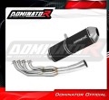 impianto di scarico completo con silenziatore DOMINATOR Full System OVR nero adatto alla moto BMW K1200RS 1997 - 2000 3