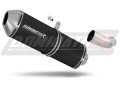 scarico silenziatore DOMINATOR OVR nero adatto alla moto BMW K1200R 2005 - 2009