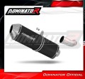 scarico silenziatore DOMINATOR OVR nero adatto alla moto BMW K1200R 2005 - 2009 2