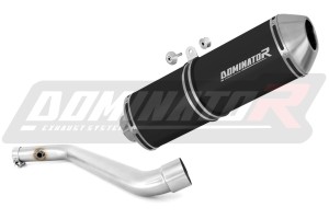 BMW R1100RS Terminale di Scarico Marmitta Silenziatore OVR NERO + dB killer