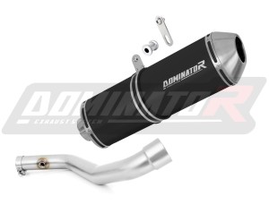 BMW R1100GS Terminale di Scarico Marmitta Silenziatore OVR NERO + dB killer
