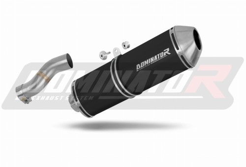 scarico silenziatore DOMINATOR OVR nero adatto alla moto BMW R850R 2004 - 2007