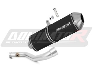 BMW R850R - 2003 Terminale di Scarico Marmitta Silenziatore OVR NERO + dB killer