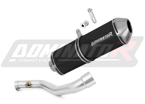 scarico silenziatore DOMINATOR OVR nero adatto alla moto BMW R850GS