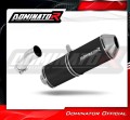 scarico silenziatore DOMINATOR OVR nero adatto alla moto BMW F700GS 2012 - 2017 2