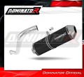 scarico silenziatore DOMINATOR OVR nero adatto alla moto BMW F650 FUNDURO  2