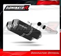 scarico silenziatore DOMINATOR OVR nero adatto alla moto Aprilia Pegaso 650 2001 - 2004 3