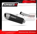 scarico silenziatore DOMINATOR S6 nero adatto alla moto Suzuki GSF BANDIT N / S 600 1995 - 1999