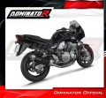 scarico silenziatore DOMINATOR S6 nero adatto alla moto Suzuki GSF BANDIT N / S 600 1995 - 1999 2