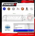 Suzuki GSF BANDIT N / S 600 1995 - 1999 Motorcycle Muffler Auspuff Sportauspuff Silencer Echappement Silencieux Scarico Scarichi Escape Wydech Tłumik S6 BLACK Dominator Exhaust System 4