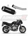 scarico silenziatore DOMINATOR GP nero adatto alla moto Suzuki GSF BANDIT N / S 600 1995 - 1999