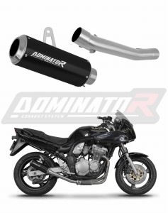 Suzuki GSF BANDIT 1200 1996 - 2000 Terminale di Scarico Marmitta Silenziatore GP BLACK + dB killer