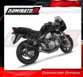 exhaust muffler DOMINATOR homologated road legal HP6 BLACK fits to Suzuki GSF BANDIT 1200 1996  2000 5