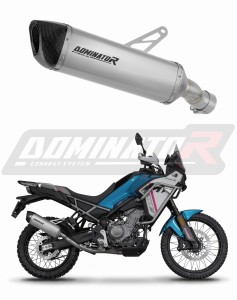 CF MOTO 450 MT 2024 Terminale di Scarico Marmitta Silenziatore Titanio HP6 + dB killer