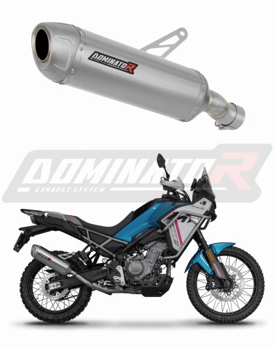 scarico silenziatore DOMINATOR S6 adatto alla moto CF MOTO 450 MT 2024  6