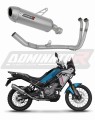 impianto di scarico completo con silenziatore DOMINATOR Full System S6 adatto alla moto CF MOTO 450 MT 2024