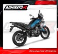 complete exhaust system with muffler DOMINATOR Full System MX2 BLACK fits to CF MOTO 450 MT 2024  4