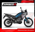 complete exhaust system with muffler DOMINATOR Full System MX2 BLACK fits to CF MOTO 450 MT 2024  5