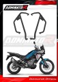 Paramotore in acciaio inox nero DOMINATOR  adatto alla moto CF MOTO 450 MT 2024  2