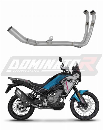 collettore di scarico DOMINATOR  adatto alla moto CF MOTO 450 MT 2024