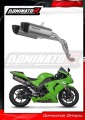 scarico silenziatore DOMINATOR titanio HP6 adatto alla moto Kawasaki ZX10R 2006 - 2007 2
