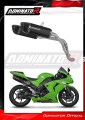 scarico silenziatore DOMINATOR HP6 nero adatto alla moto Kawasaki ZX10R 2006 - 2007 2