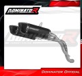 scarico silenziatore DOMINATOR HP6 nero adatto alla moto Kawasaki ZX10R 2006 - 2007 3