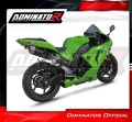 scarico silenziatore DOMINATOR S6 nero adatto alla moto Kawasaki ZX10R 2006 - 2007 4