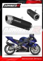 scarico silenziatore DOMINATOR S6 nero adatto alla moto Honda CBR 954 2002 - 2003 2