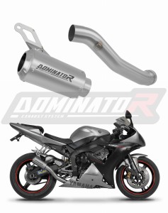 Yamaha YZF R1 1000 RN09 2002 - 2003 Terminale di Scarico Marmitta Silenziatore GPS + dB killer