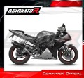exhaust muffler DOMINATOR S6 BLACK fits to Yamaha YZF R1 1000 RN09 2002  2003 5