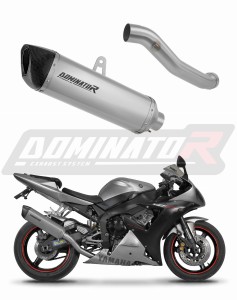 Yamaha YZF R1 1000 RN09 2002 - 2003 Terminale di Scarico Marmitta Silenziatore Titanio HP6 + dB killer