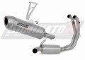 impianto di scarico completo con silenziatore DOMINATOR Full System S6 adatto alla moto Aprilia Tuono 660 2021 - 2024