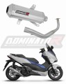 impianto di scarico completo con silenziatore DOMINATOR Full System OV G2 adatto alla moto Honda NSS 125 FORZA 2017 - 2020