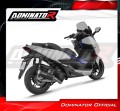 complete exhaust system with muffler DOMINATOR Full System OV G2 BLACK fits to Honda NSS 125 FORZA 2017  2020 4