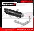 impianto di scarico completo con silenziatore DOMINATOR Full System HP8 nero adatto alla moto Honda NSS 125 FORZA 2017 - 2020 3