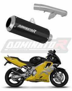 Honda CBR 600 F4 1999 - 2000 Terminale di Scarico Marmitta Silenziatore GP NERO + dB killer