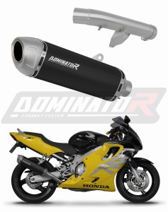 Honda CBR 600 F4 1999 - 2000 Exhaust Silencer Muffler S6 BLACK + dB killer 